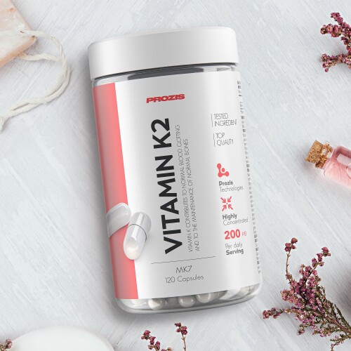 Vitamin K2-MK7 200mcg 120 caps
