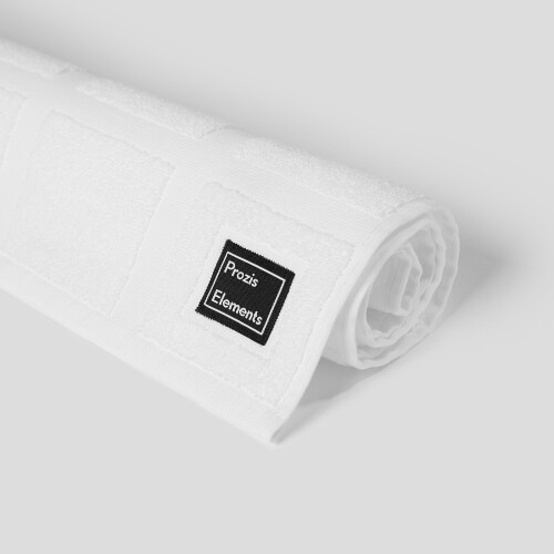 Elements 001 Gym Towel - White