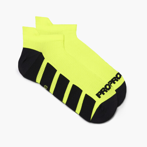 Calcetines cortos de compresión Speed - Neon Yellow
