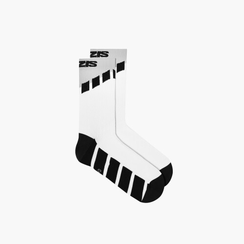 Speed Crew-Socken mit Kompression - White