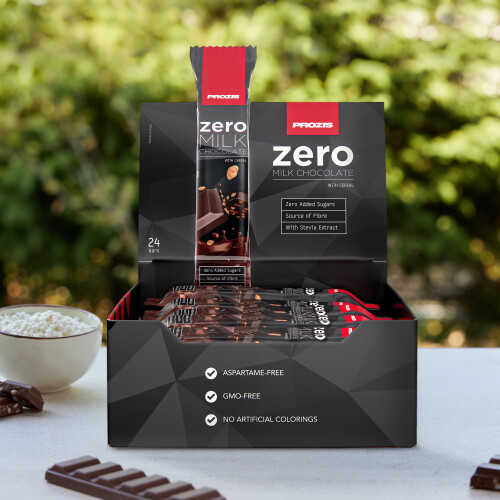 24 x Chocolate con leche y cereales Zero 27 g