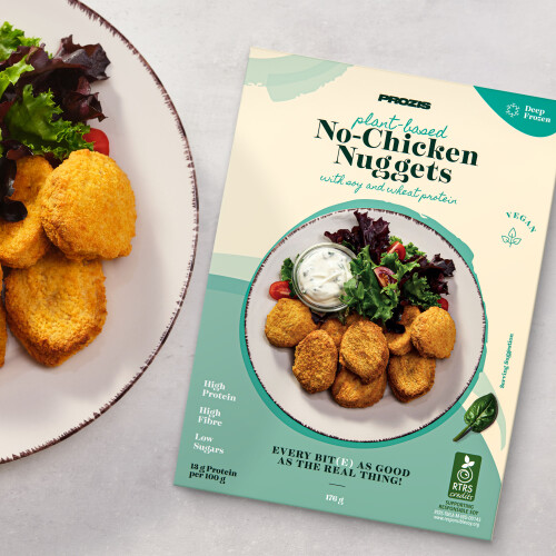 Plant-based No-Chicken Nuggets