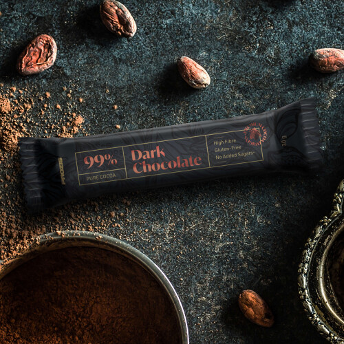 Dark Chocolate Bar- 99% Cocoa 30 g