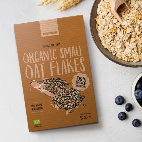 Organic Oat Flakes - Small Flakes 500 g