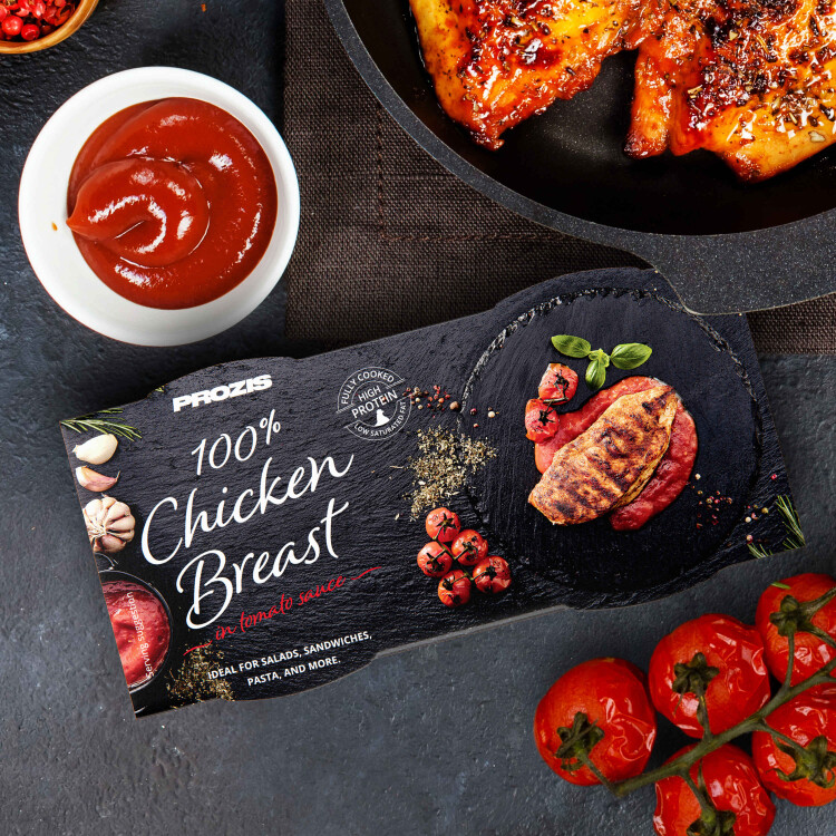 2 X 100 Premium Chicken Breast In Sunflower Oil 80 G Lunch Dinner Prozis