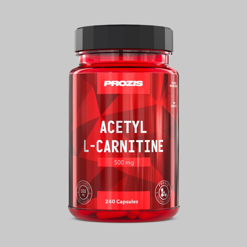 Acetyl L-Carnitine 500mg 240 caps - Pérdida de Peso | Prozis Acetyl L-Carnitine 500mg 240 caps - Pérdida de Peso | Prozis