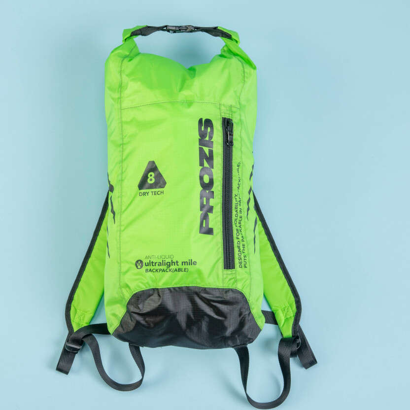neon green bag