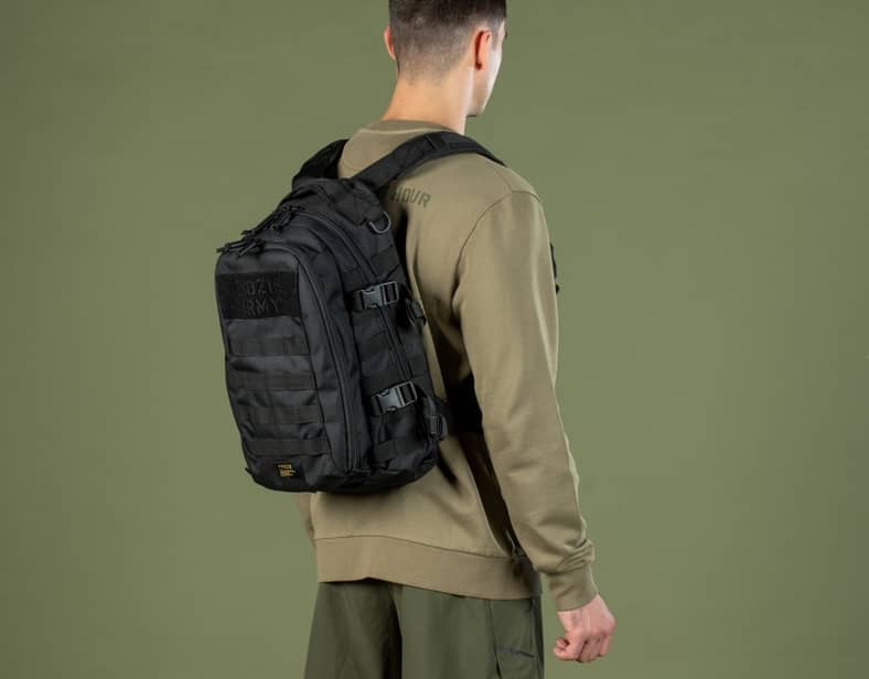 black army backpack