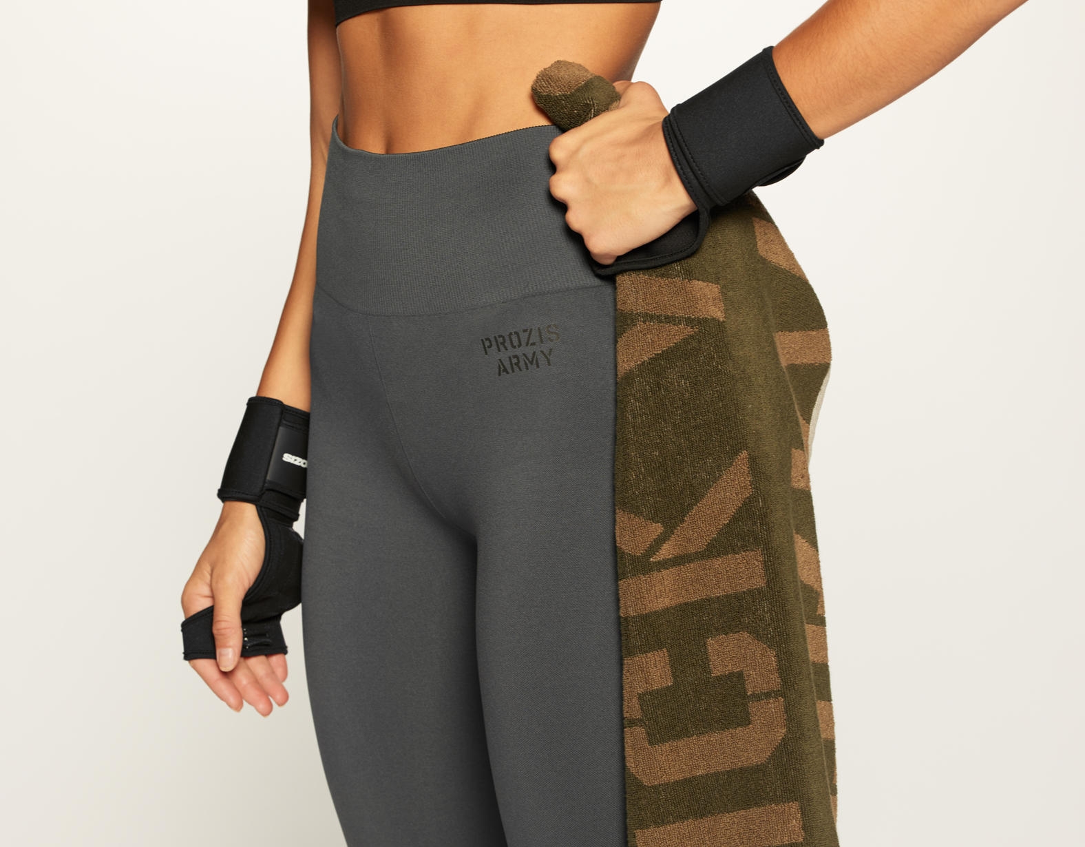 Army Boot Camp Leggings - Gray 