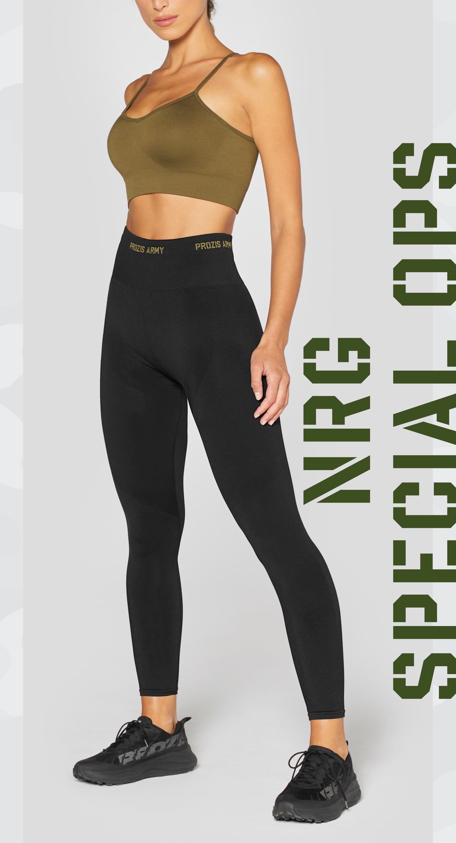 Ops NRG High Waist Leggings - Black