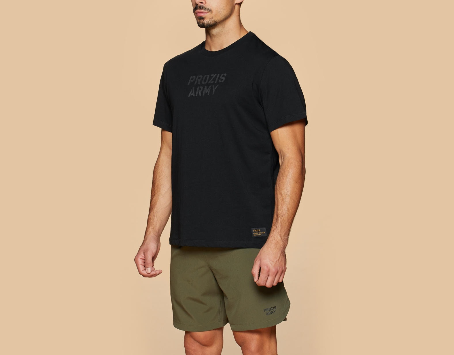 Short Sleeve T-Shirt ROTHCO 60136 S-2X OD  with Black Letters Army T-Shirt 