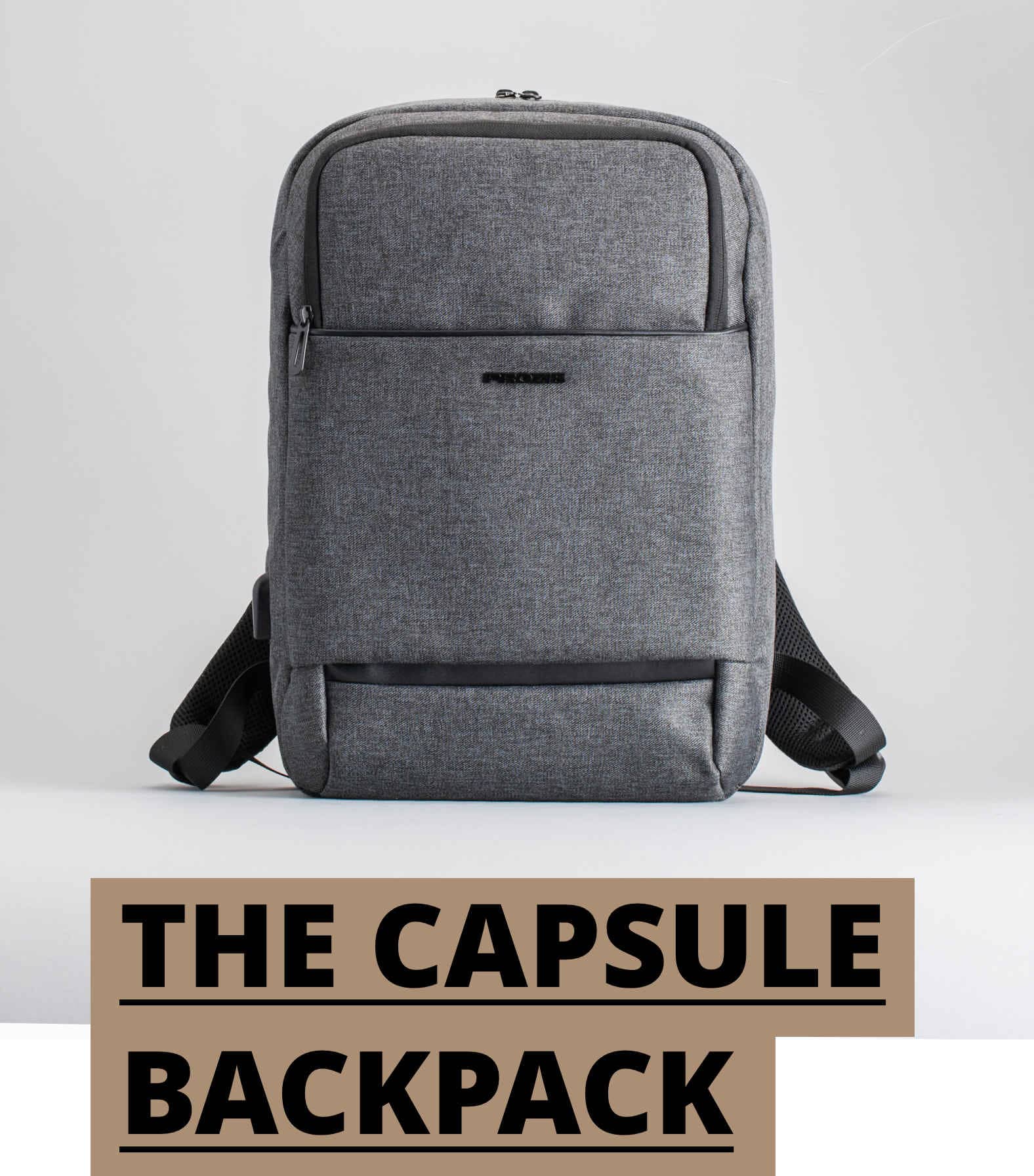capsule backpack