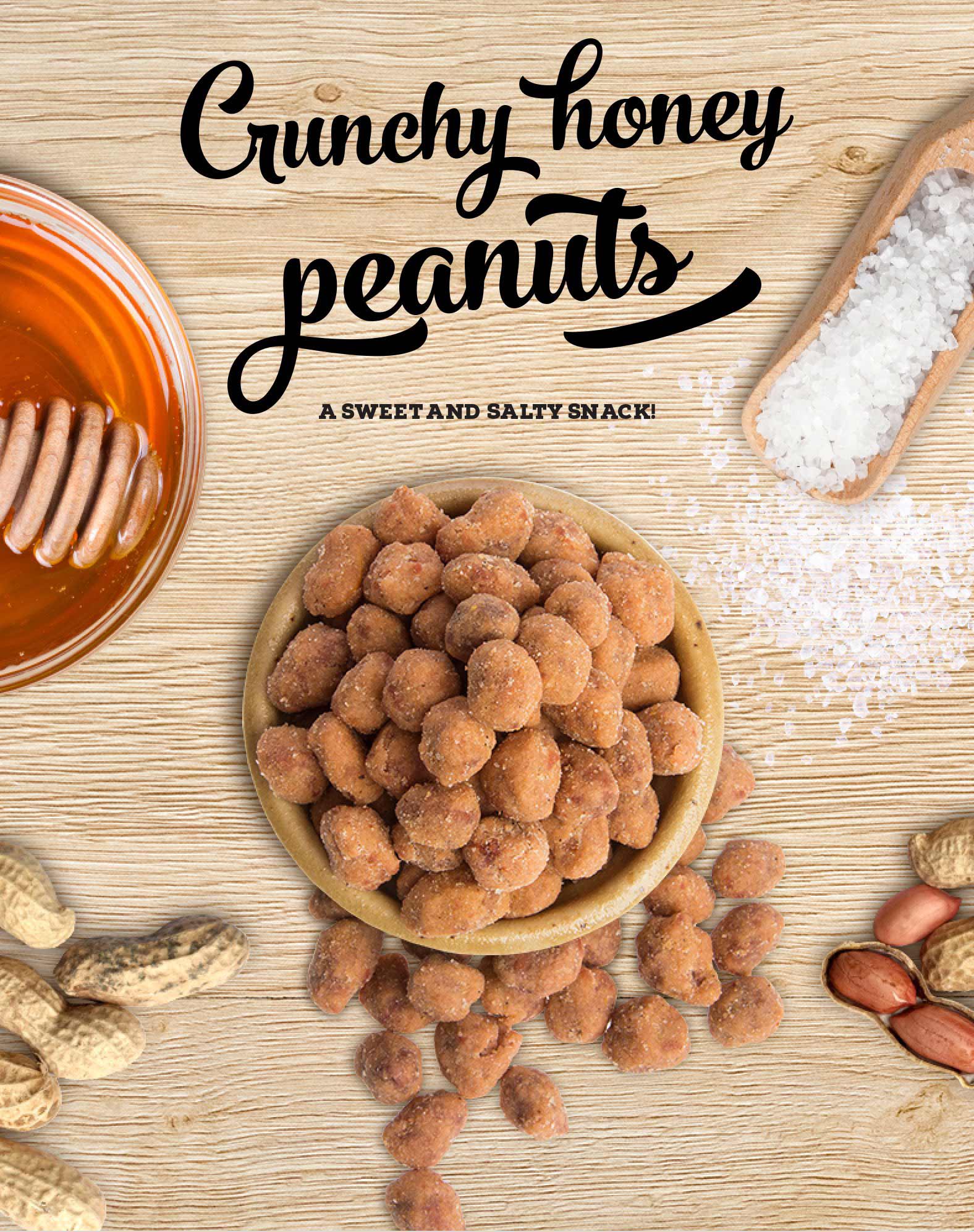Crunchy Honey Peanuts 0 G Free From Dietary Needs Prozis