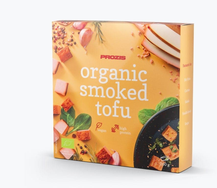 Organic Smoked Tofu 200 g - Lunch & Dinner | Prozis