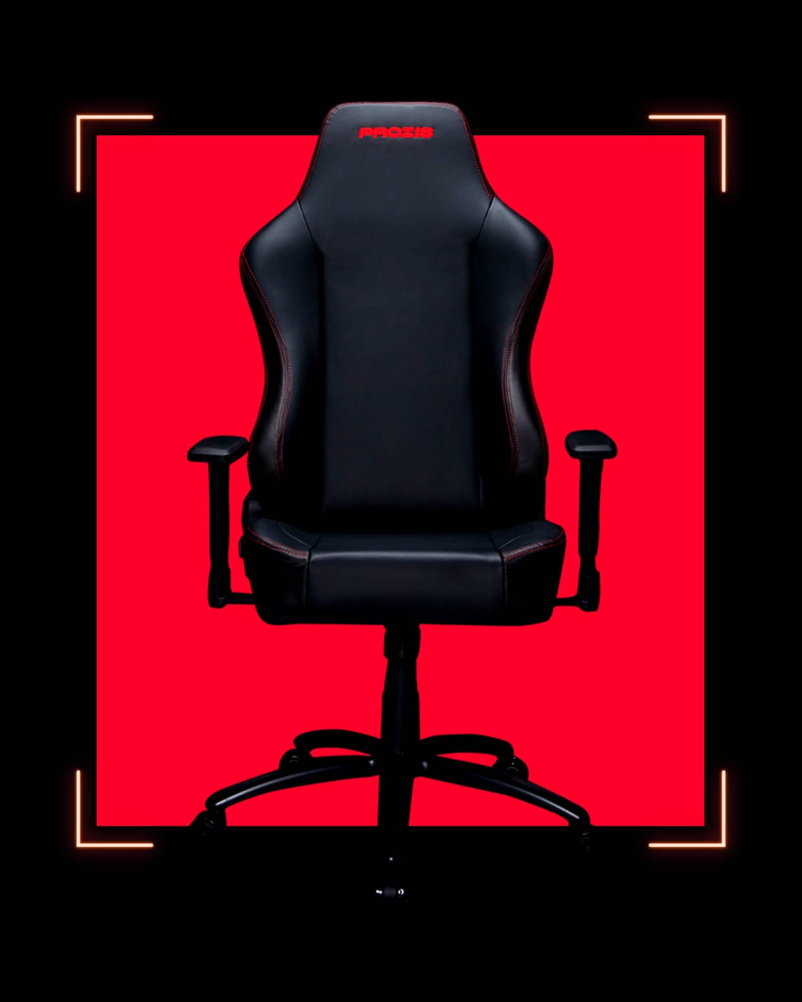 Premium Office Gaming Chair Gotham Red Office Prozis