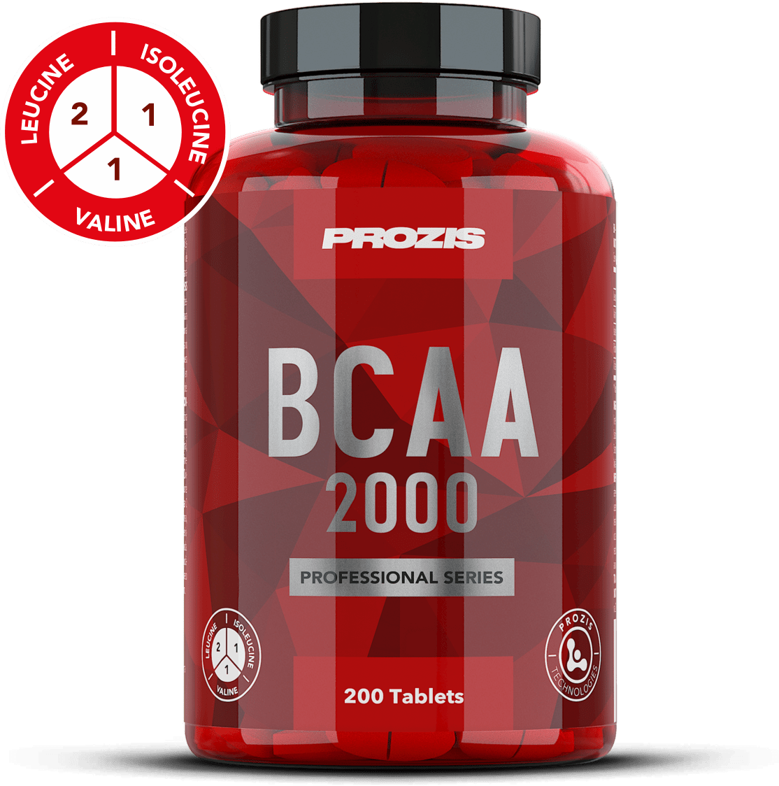 Prozis BCAA Professional 2000 mg 200 tabs