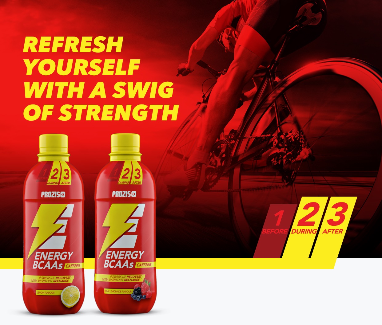 Energy BCAAs 375ml BCAA e Aminoácidos Prozis