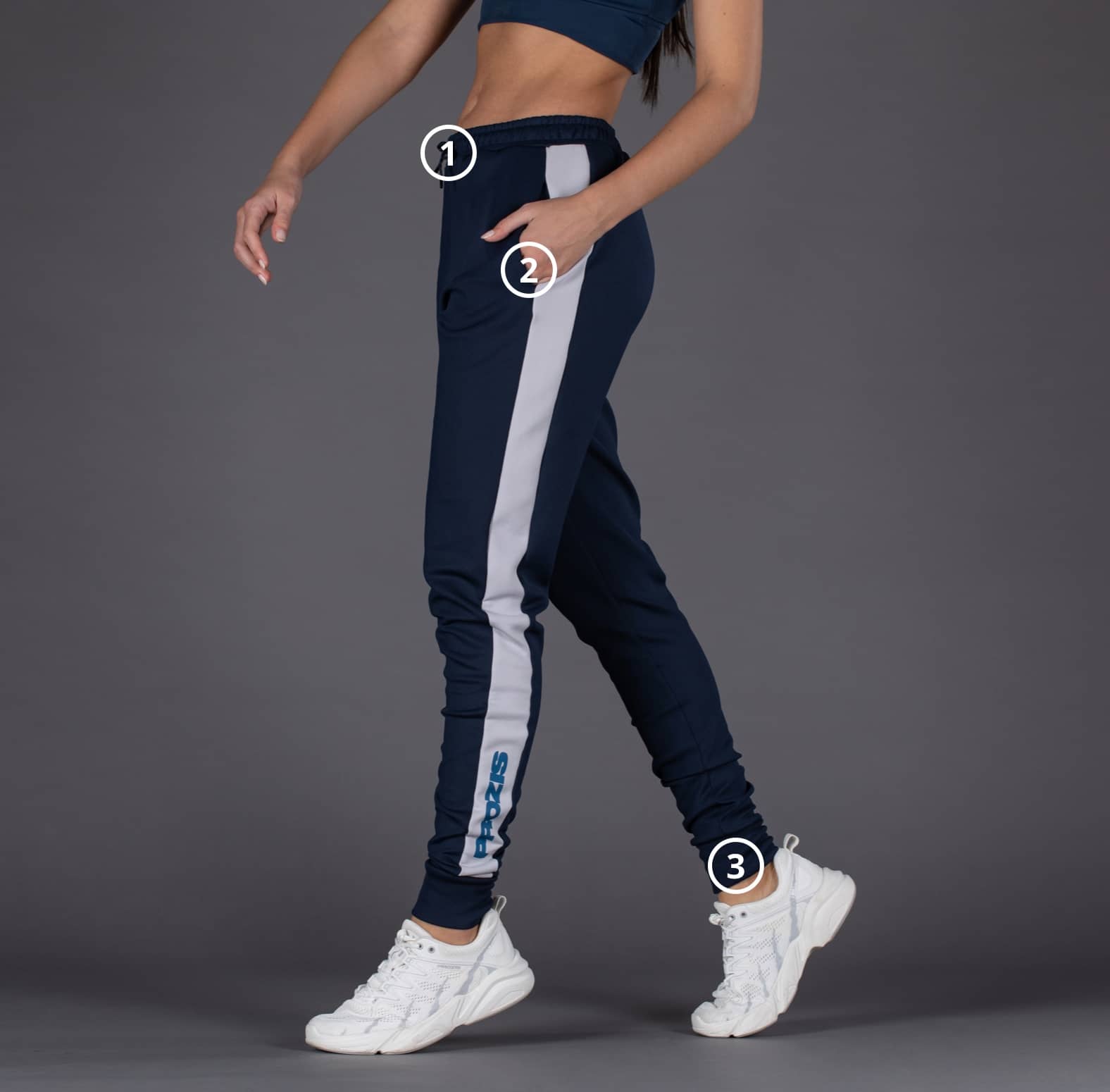 polyester elastane joggers