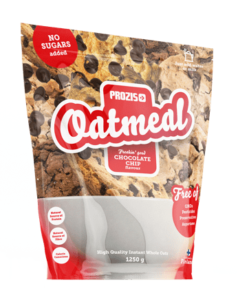 Prozis Oatmeal + Whey Protein Chocolate Chips flavour Chocolate Chips flavour