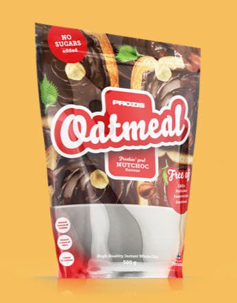 Prozis Oatmeal + Whey Protein Nutchoc flavour Nutchoc flavour