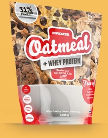 Prozis Oatmeal + Whey Protein Chocolate Chips flavour Chocolate Chips flavour