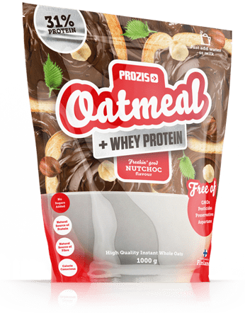 Prozis Oatmeal + Whey Protein Nutchoc flavour Nutchoc flavour