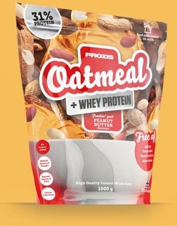Prozis Oatmeal + Whey Protein Peanut Butter flavour Peanut Butter flavour