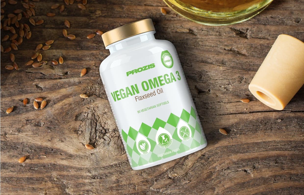 Vegan Omega 3 Flaxseed Oil