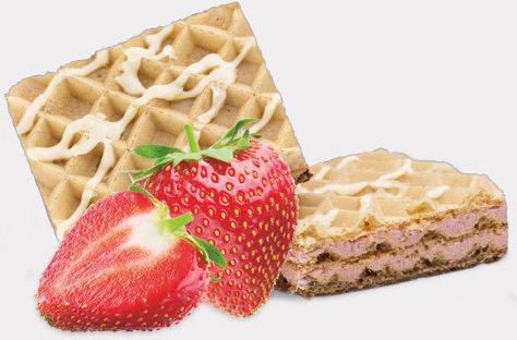 Protein Wafers Strawberry