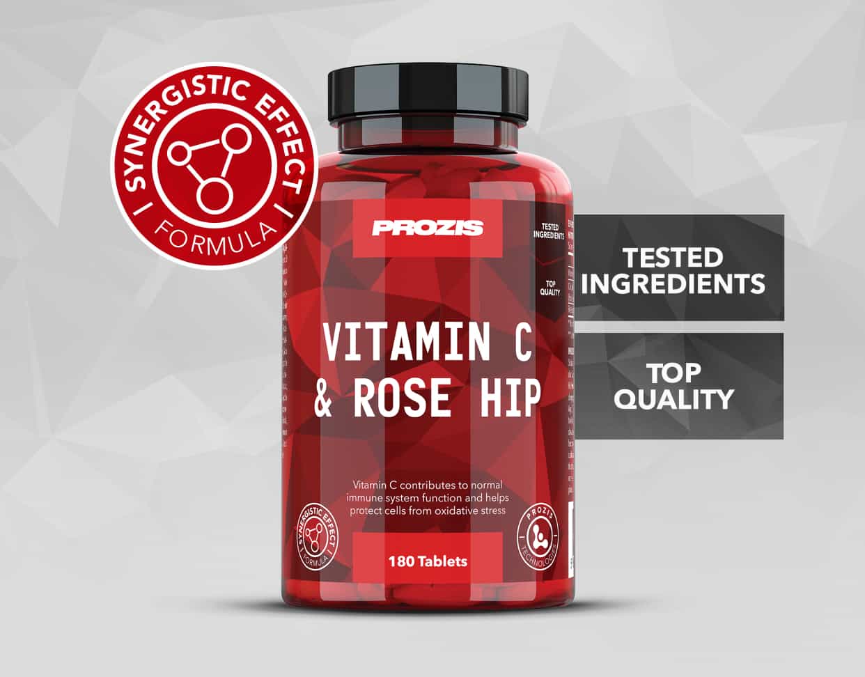 Prozis Vitamin C & Rose Hip