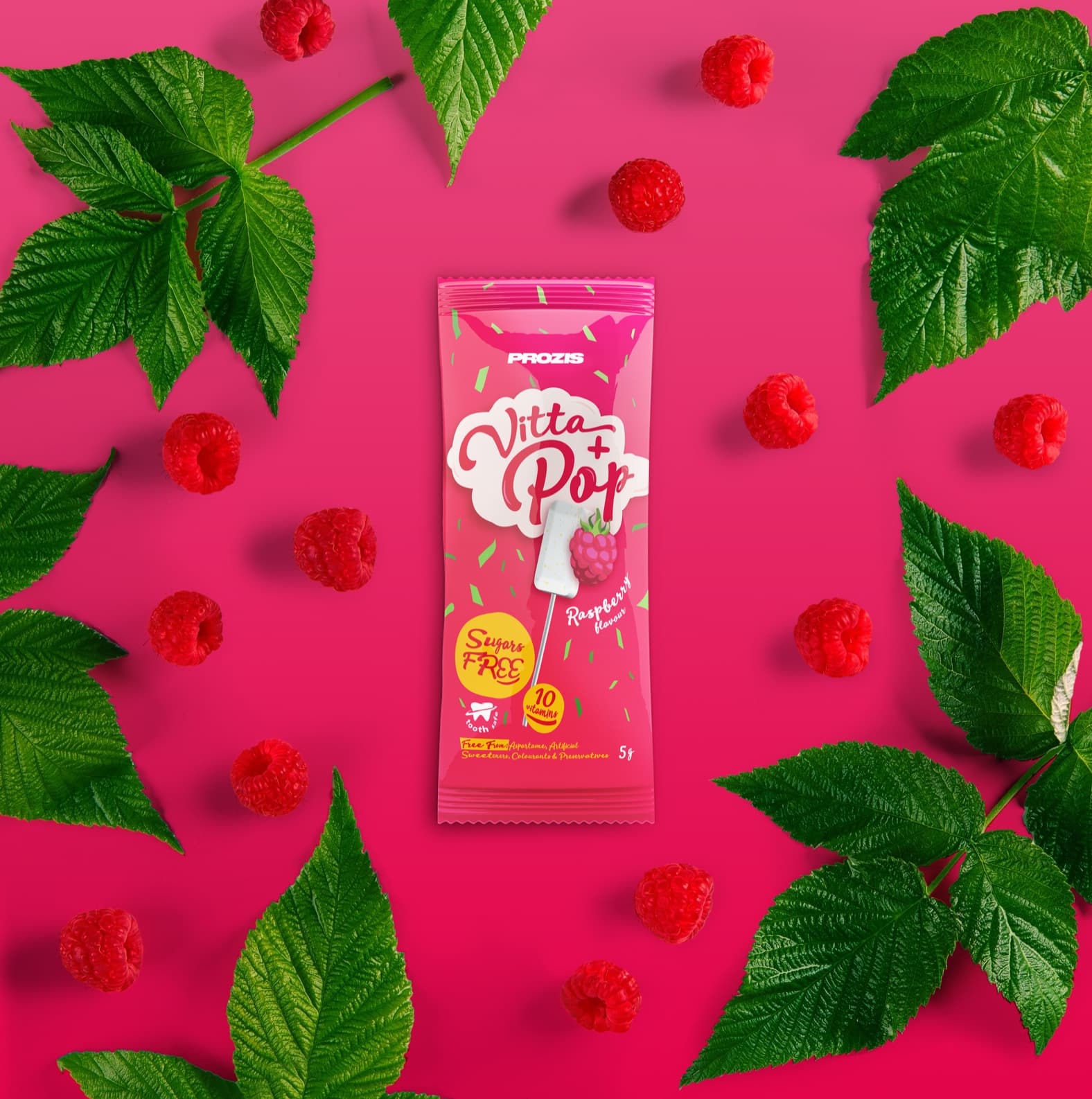 Prozis Vitta + pop Raspberry Prozis Vitta + pop Raspberry