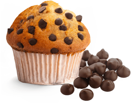 Muffins Choco chips flavour