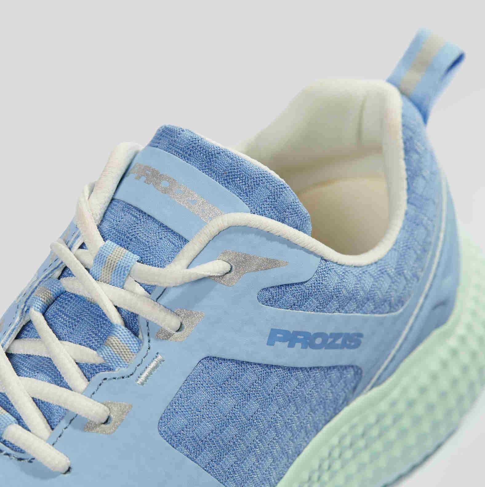 pale blue sneakers