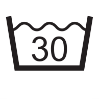 Lavare a 30ºC (programma delicato).