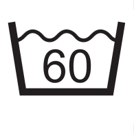 Bei 60ºC waschen (Schonprogramm).