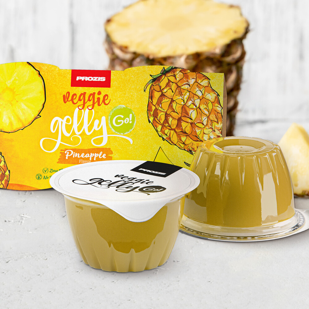 2 x Veggie Gelly Go! 120g Pineapple