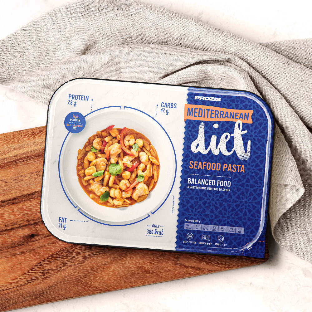 Mediterranean Diet - Pasta con marisco