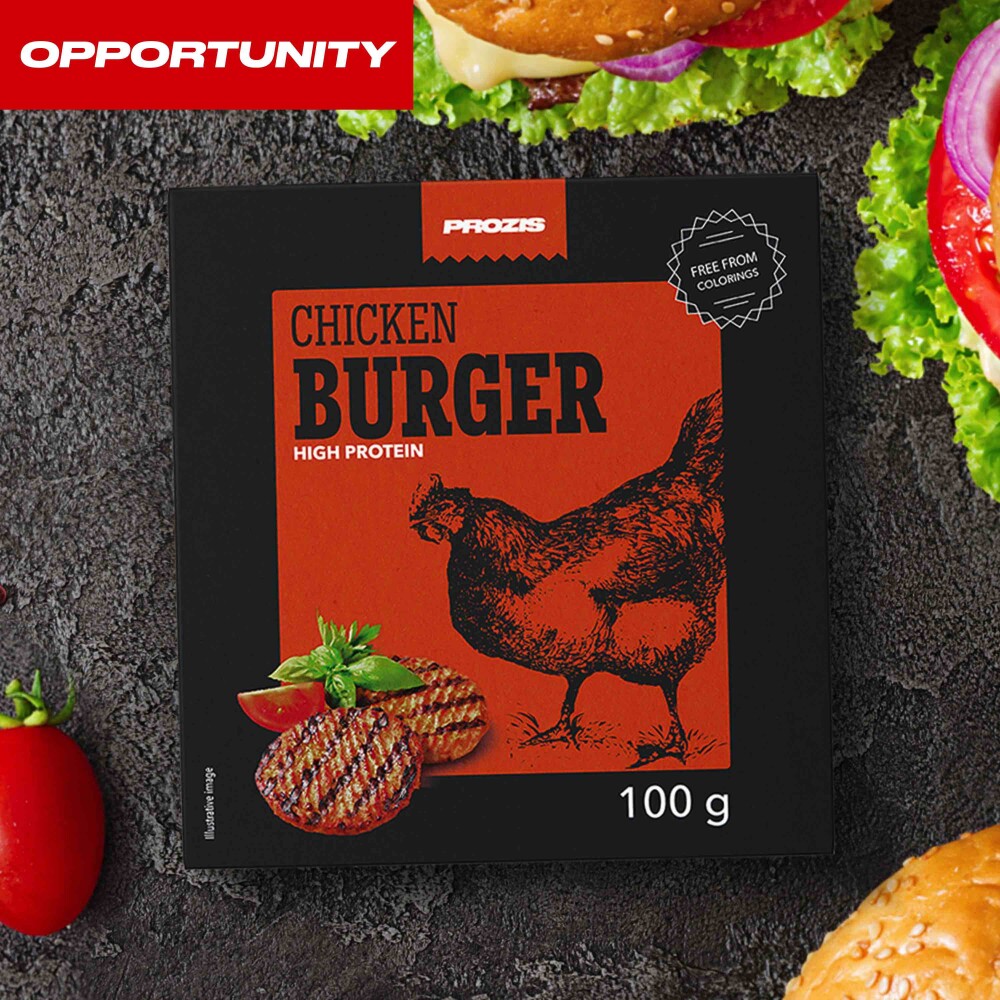 Chicken Burger 100 g Opportunity