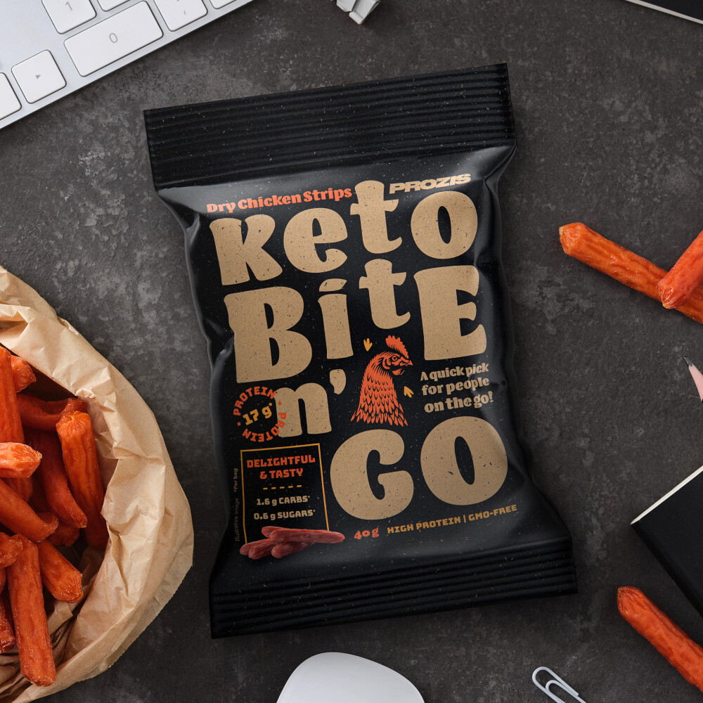 Keto Bite N' Go - Dry Chicken Strips