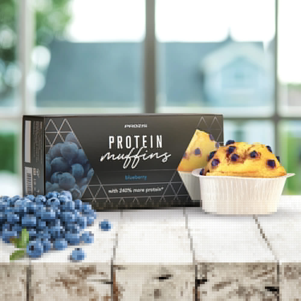 2 x Protein Muffins - Blueberry 60 g