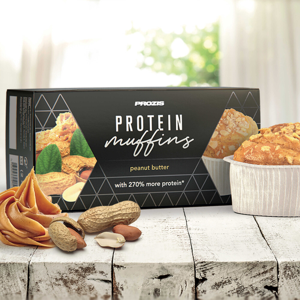 2 x Protein Muffins - Erdnussbutter 60 g