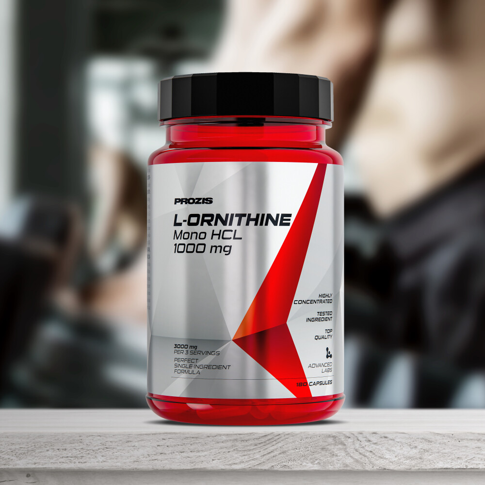 L-Ornithine 1000 mg 180 gélules