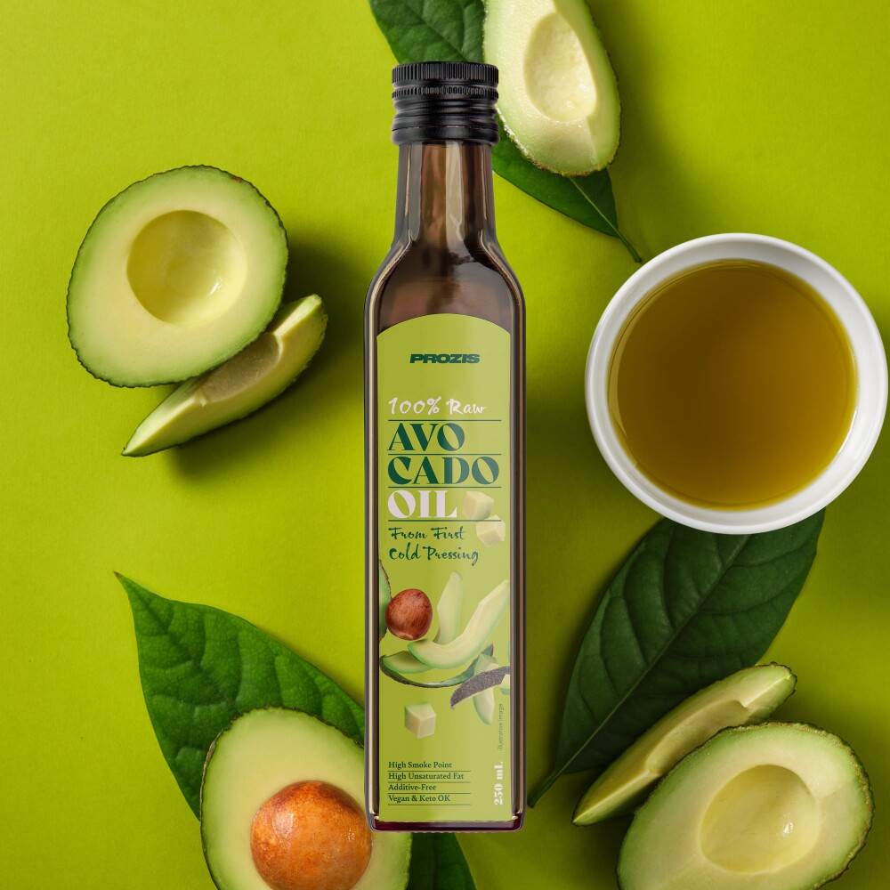 Cold-Pressed Raw Avocado Oil 250 mL