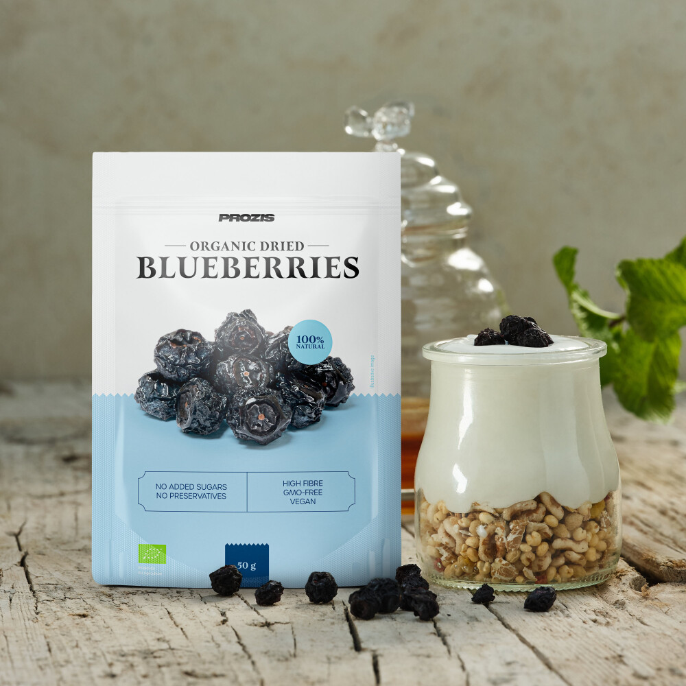 Organic Dried Blueberries 50 g