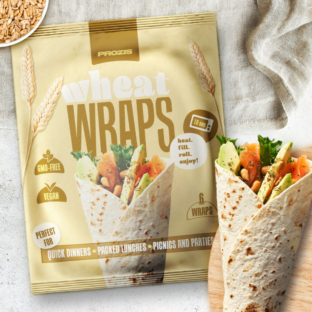 6 x Wheat Wrap