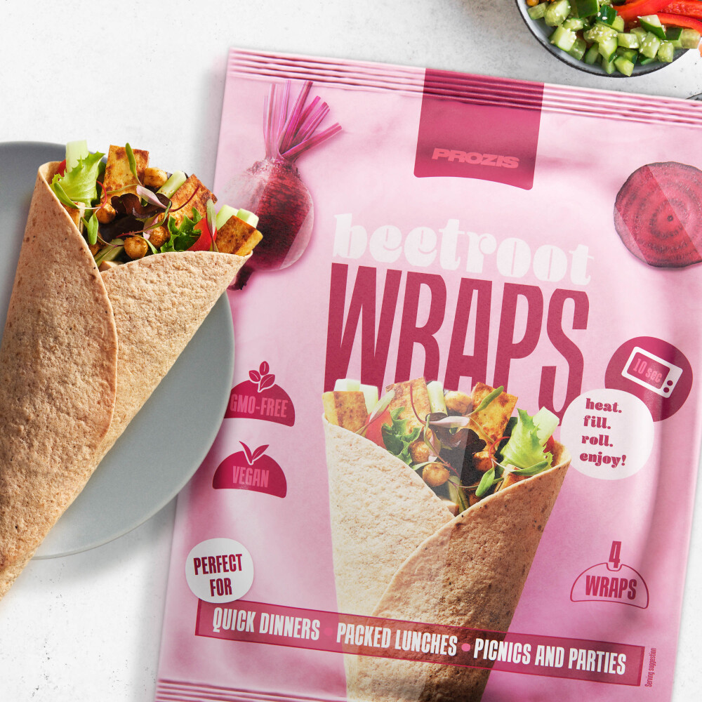 4 x Beetroot Wrap