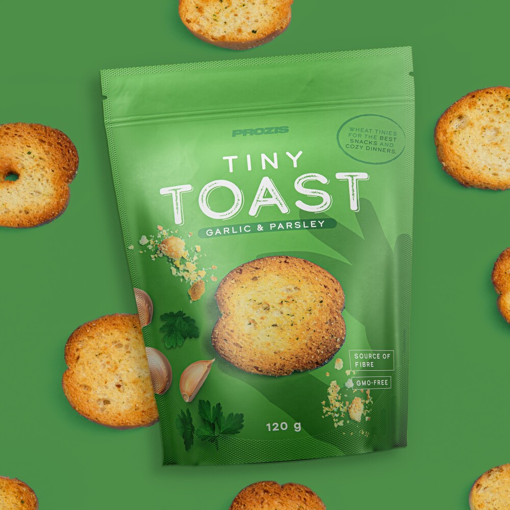 Tiny Toast - Garlic & Parsley 120g