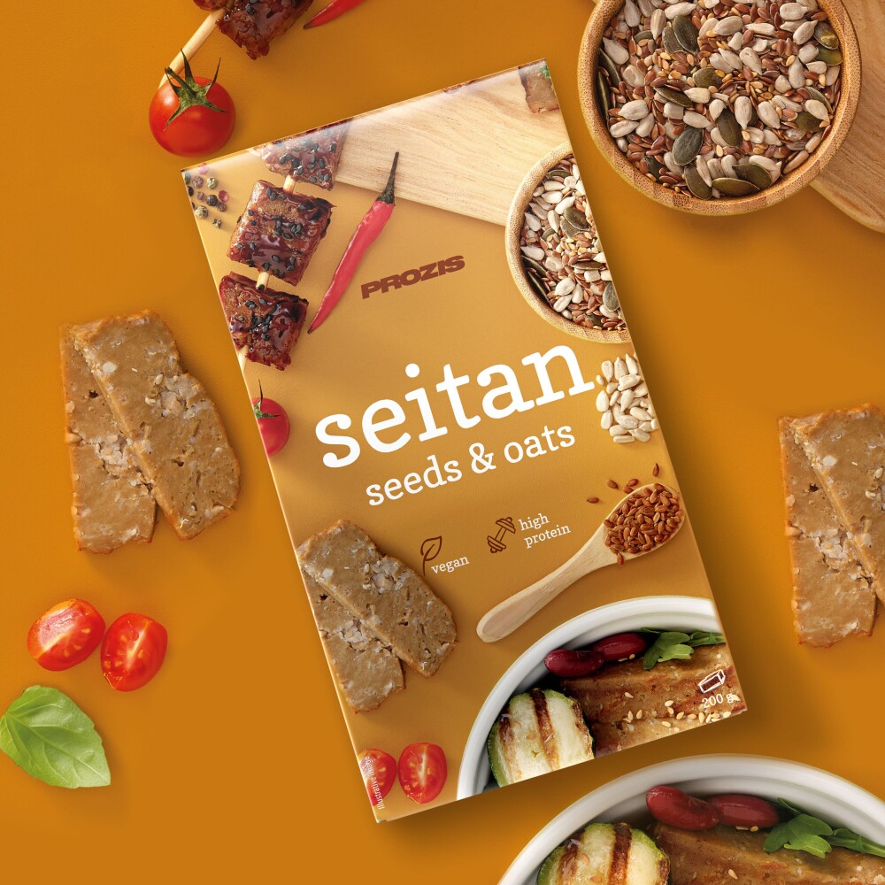 Seitan with Seeds & Oats 200 g