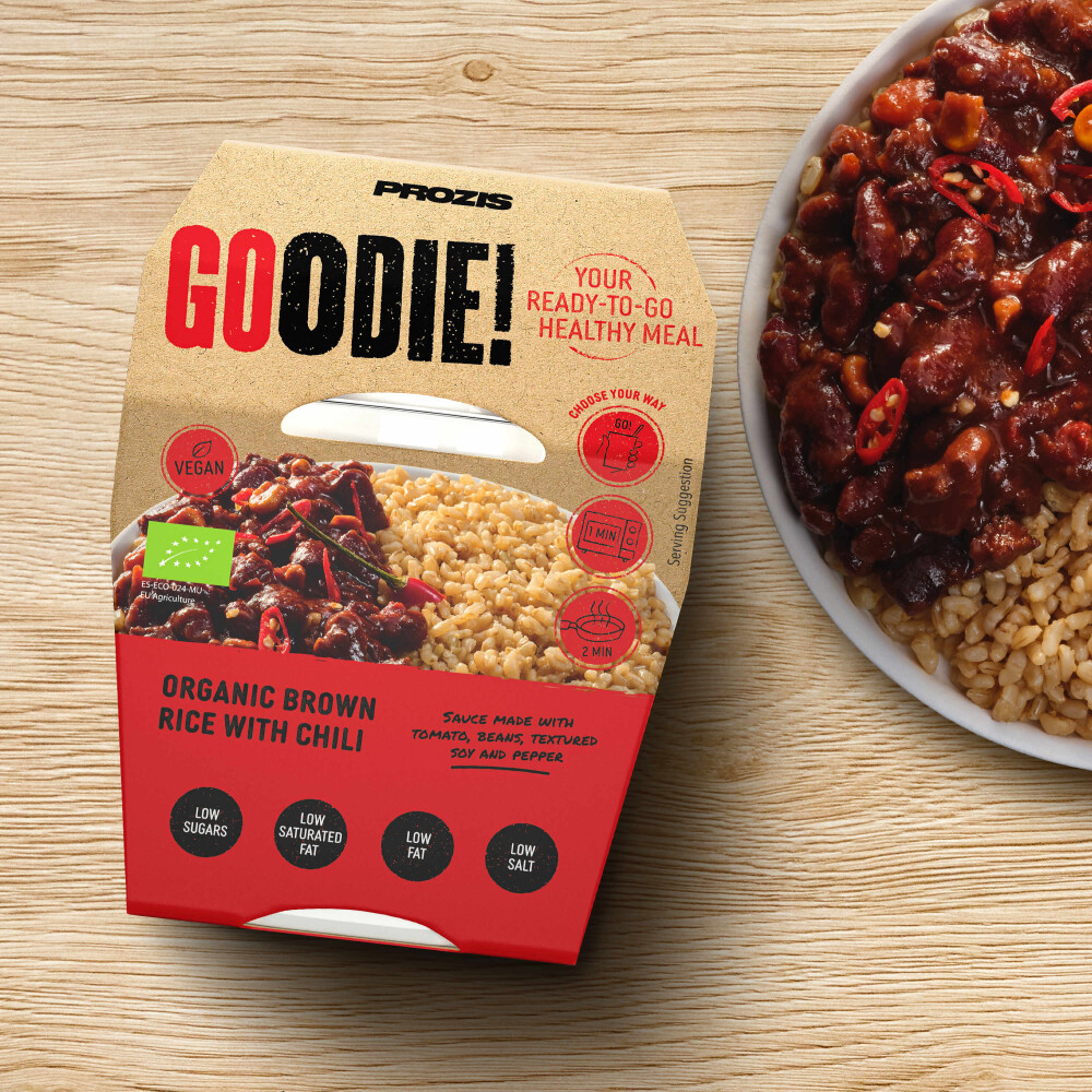 Goodie Meal On-the-Go - Brauner Bio-Reis mit Chili 200 g
