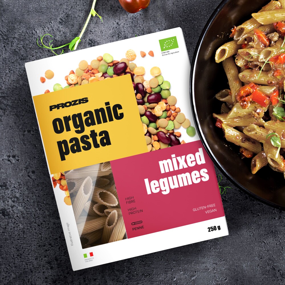 Organic Pasta - Gemischte Hülsenfrüchte - Penne 250 g